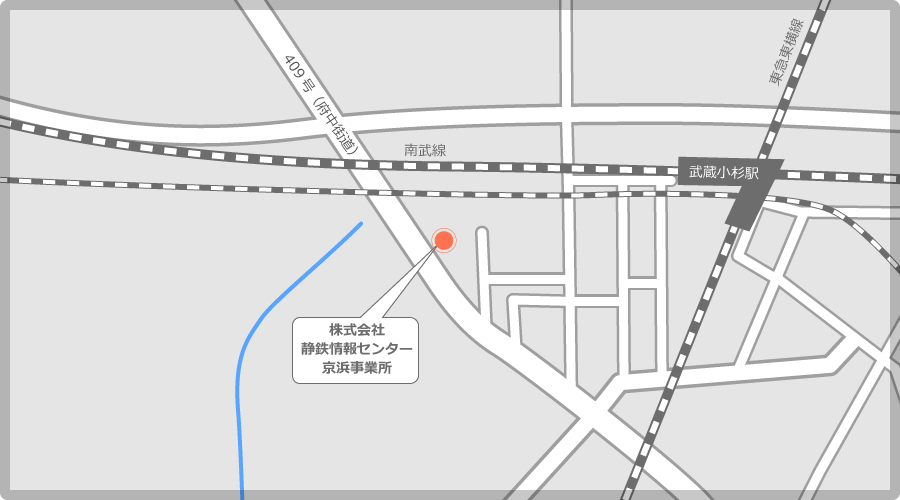 京浜事業所地図